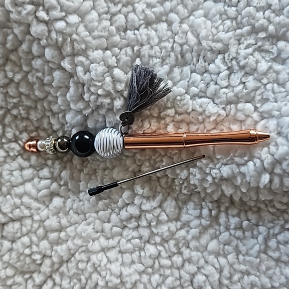 multiple brands Jewelry - ❣️B4G1 FREE! Mothers Day gift! Beaded writing pen with 1 refill!